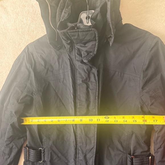 Lululemon Apres Piste Quilted Warm Lined Hood Jacket 2Layer Coat Pocket Black 10 - Picture 14 of 16